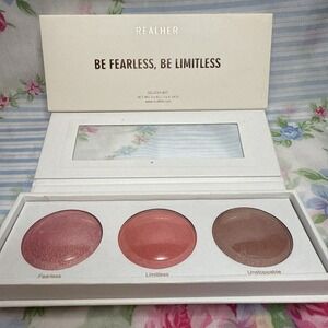 RealHer "Be Fearless, Be Limitless" Blush Kit Palette New